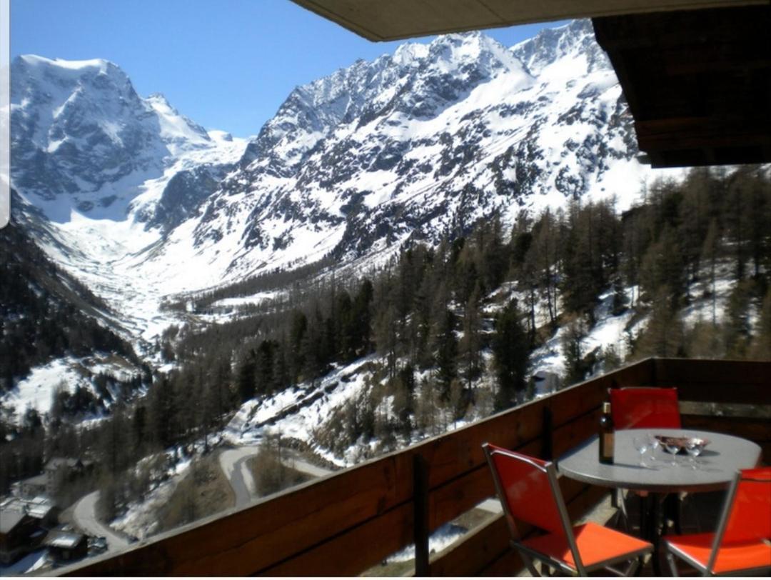 Le Panorama - Appartement 54 A Arolla Face Aux Montagnes A 150M Des Pistes Evolene Luaran gambar