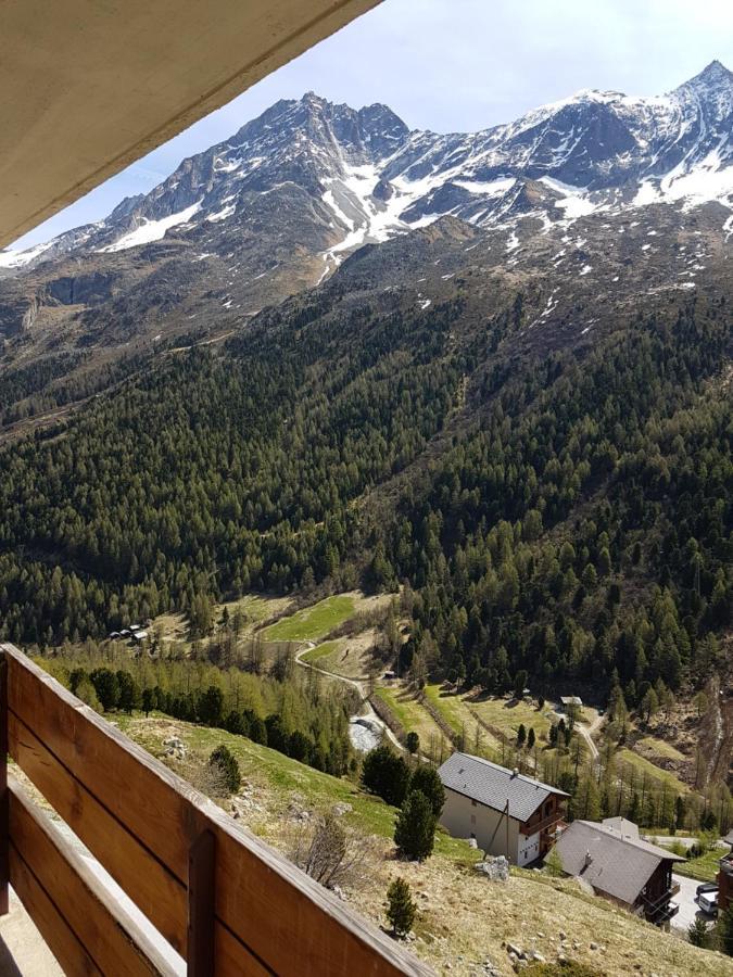 Le Panorama - Appartement 54 A Arolla Face Aux Montagnes A 150M Des Pistes Evolene Luaran gambar