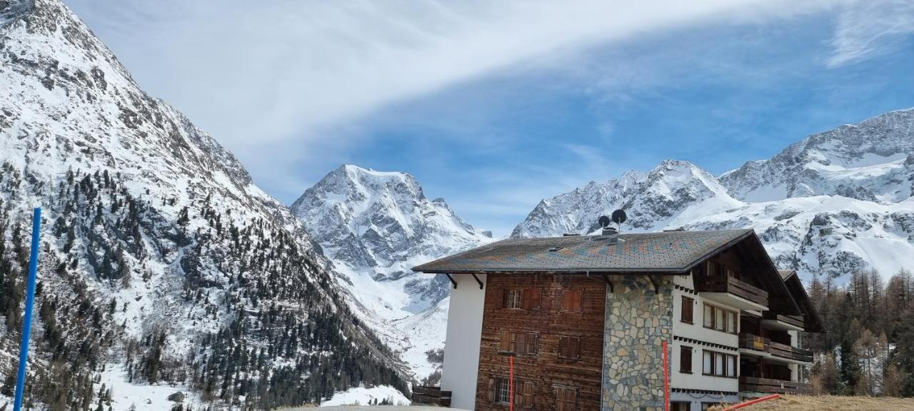 Le Panorama - Appartement 54 A Arolla Face Aux Montagnes A 150M Des Pistes Evolene Luaran gambar