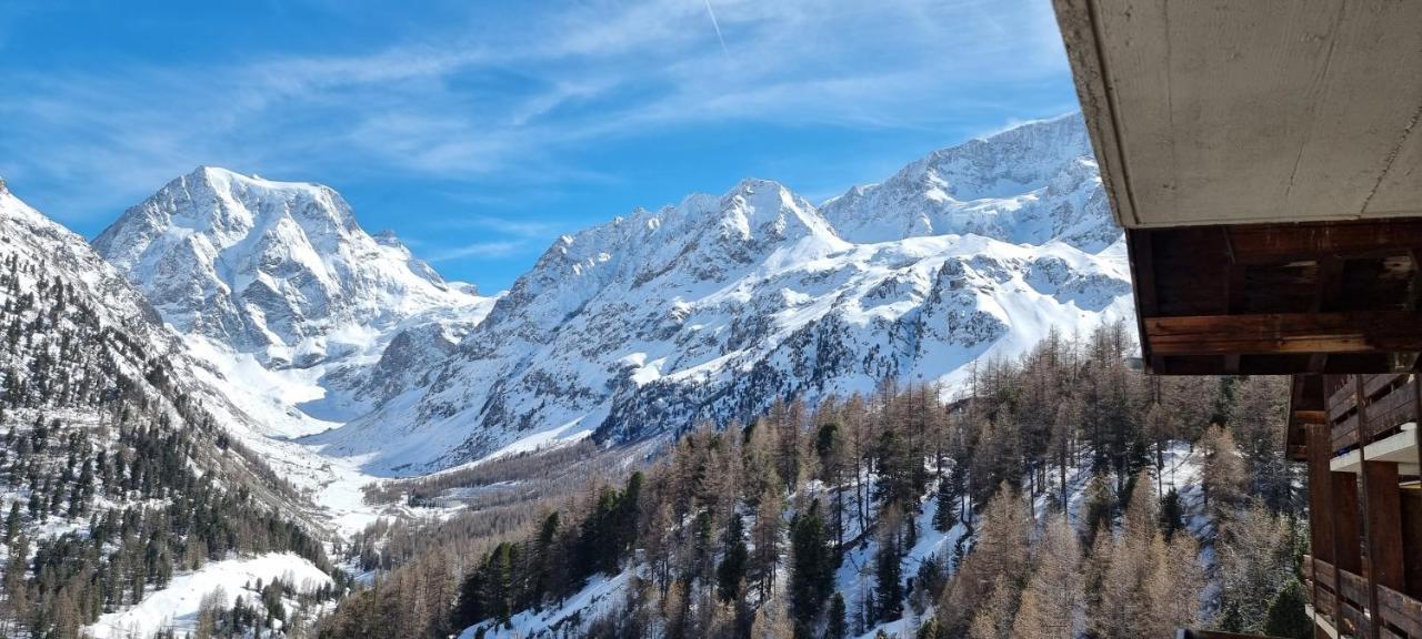 Le Panorama - Appartement 54 A Arolla Face Aux Montagnes A 150M Des Pistes Evolene Luaran gambar