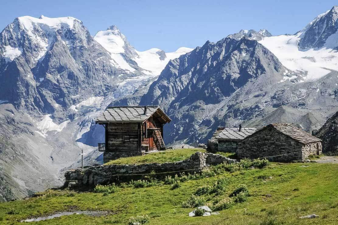 Le Panorama - Appartement 54 A Arolla Face Aux Montagnes A 150M Des Pistes Evolene Luaran gambar