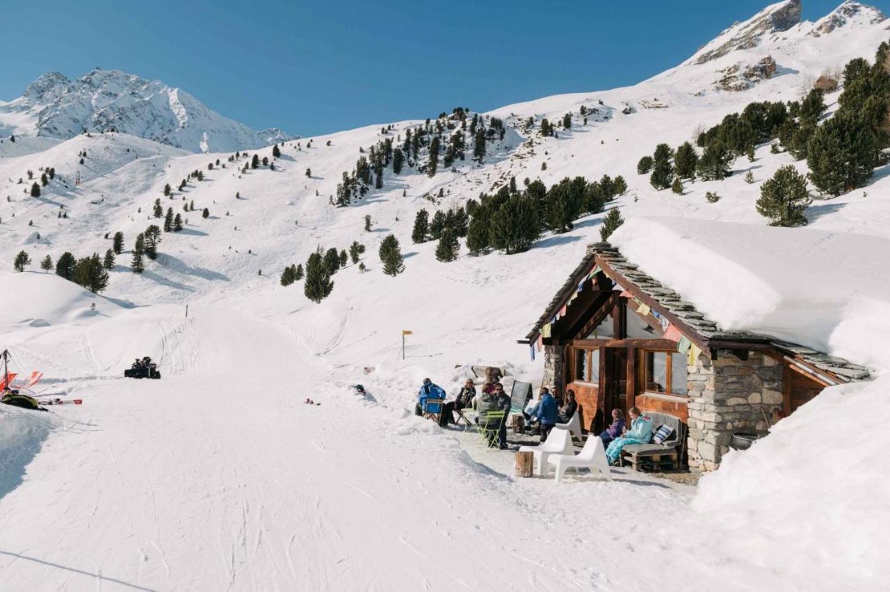 Le Panorama - Appartement 54 A Arolla Face Aux Montagnes A 150M Des Pistes Evolene Luaran gambar