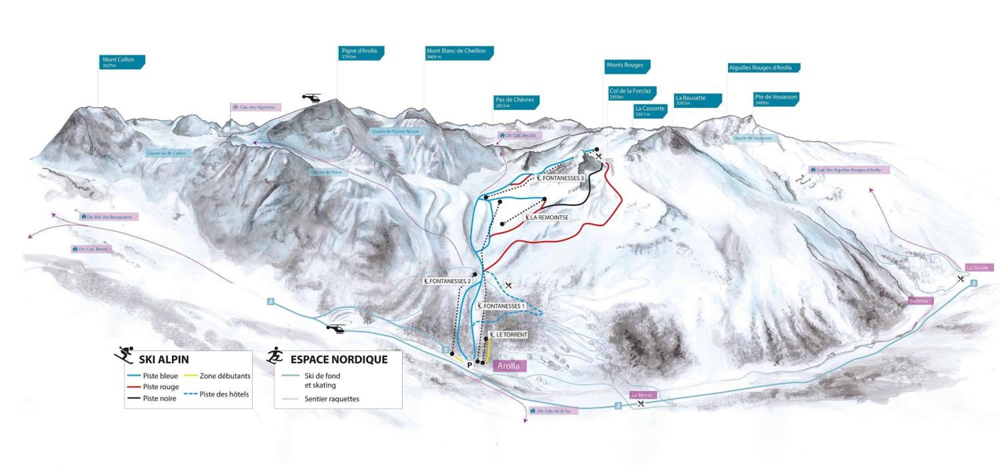 Le Panorama - Appartement 54 A Arolla Face Aux Montagnes A 150M Des Pistes Evolene Luaran gambar