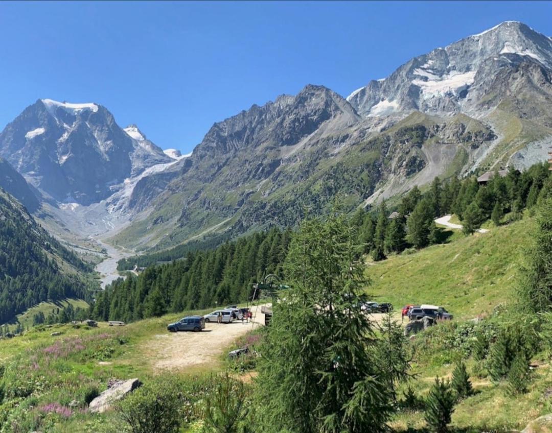 Le Panorama - Appartement 54 A Arolla Face Aux Montagnes A 150M Des Pistes Evolene Luaran gambar